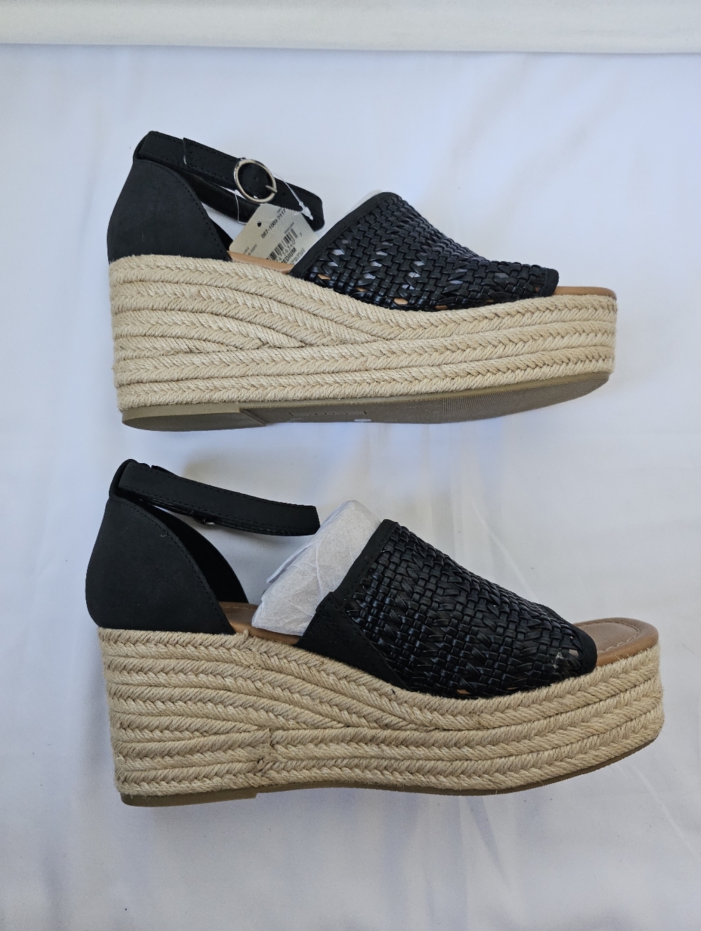 A.N.A. Espadrille Platform Wedge Sandals with Dyed Platform – Size 10 - Picture 5 of 16